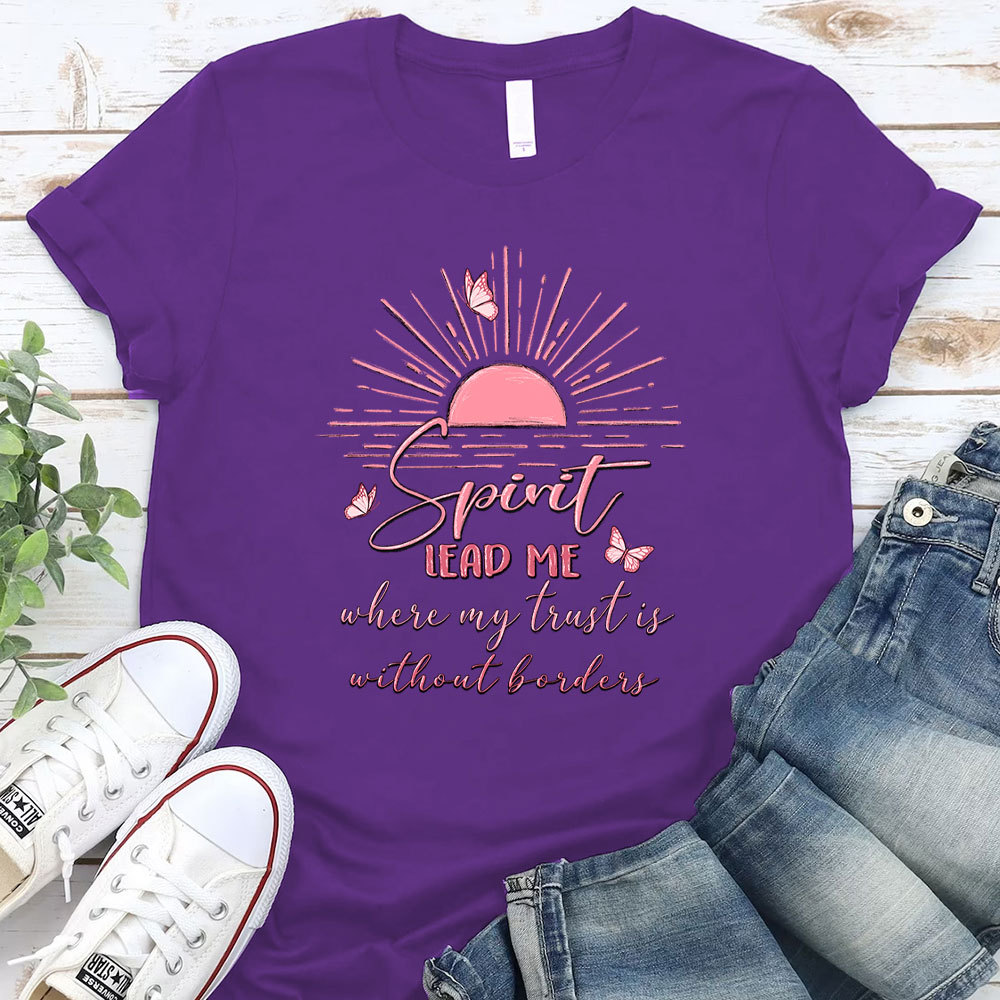 Spirit Lead Me Christian T-Shirt