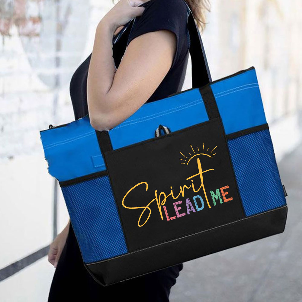 Spirit Lead Me Christian Tote Bag