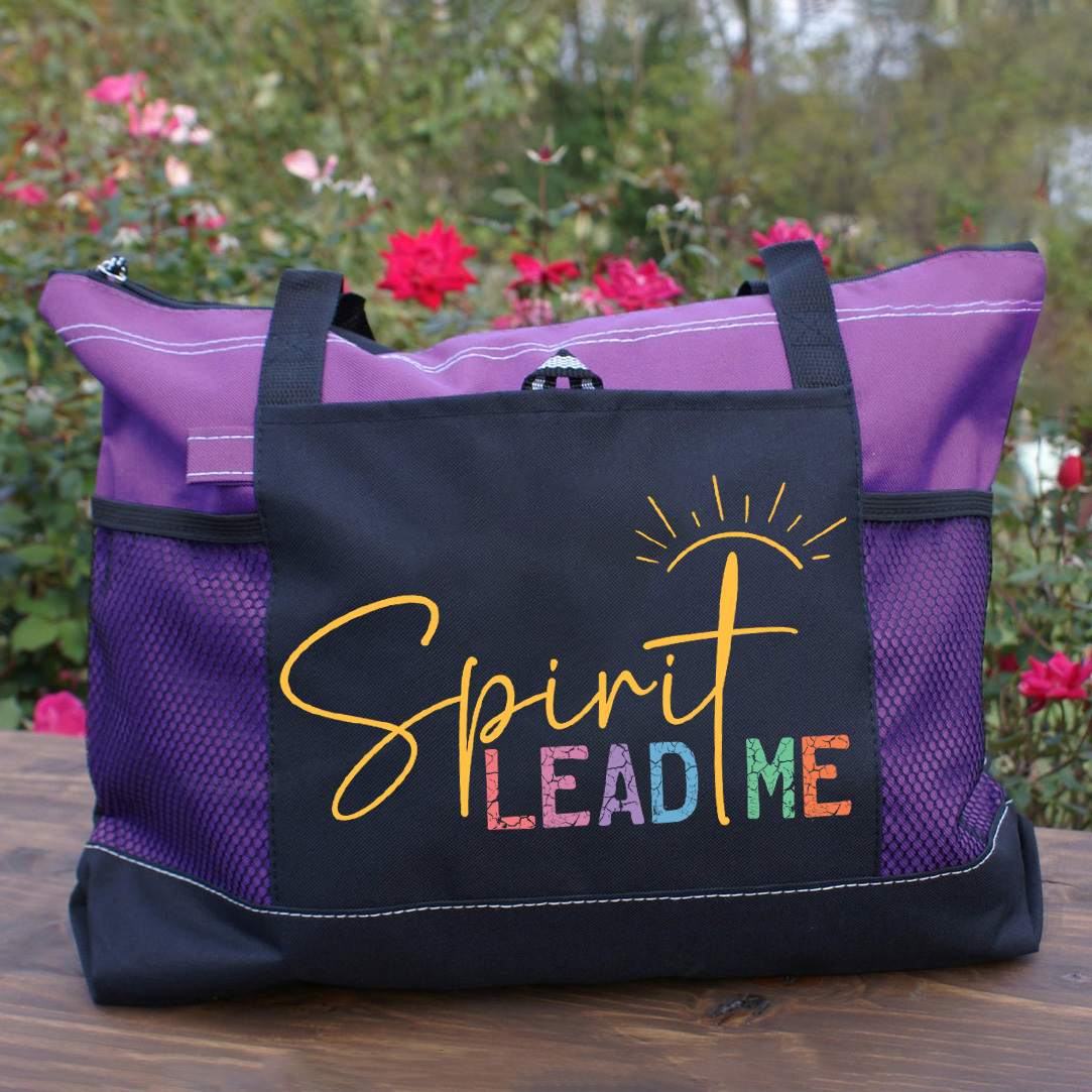 Spirit Lead Me Christian Tote Bag