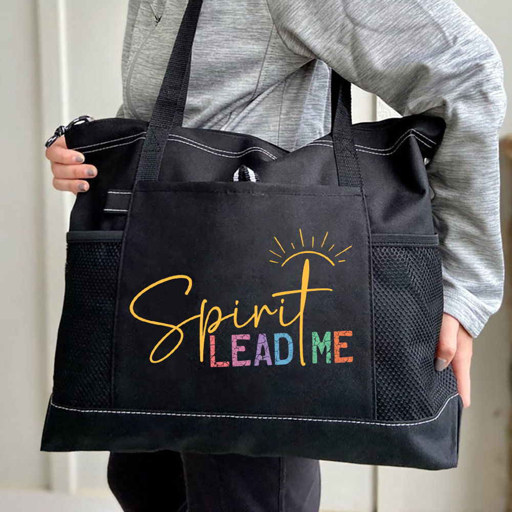 Spirit Lead Me Christian Tote Bag
