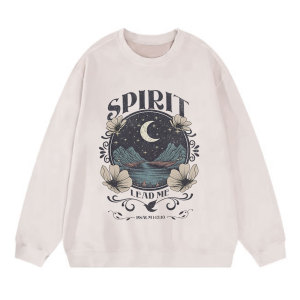 Image of Spirit Lead Me Christian Washed Sweatshirt