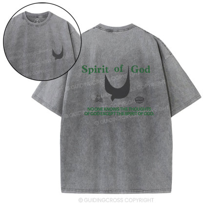 Spirit Of God Christian Washed T-Shirt