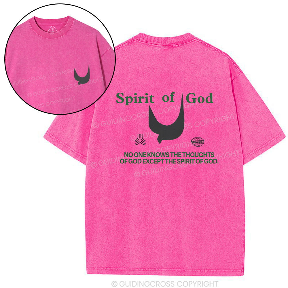 Spirit Of God Christian Washed T-Shirt