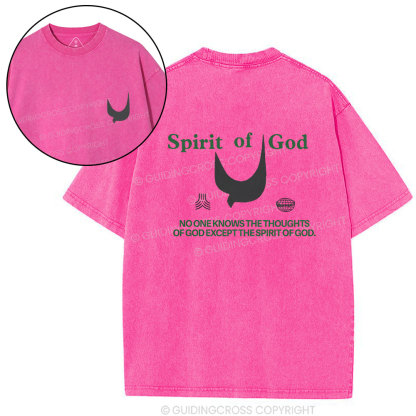 Spirit Of God Christian Washed T-Shirt