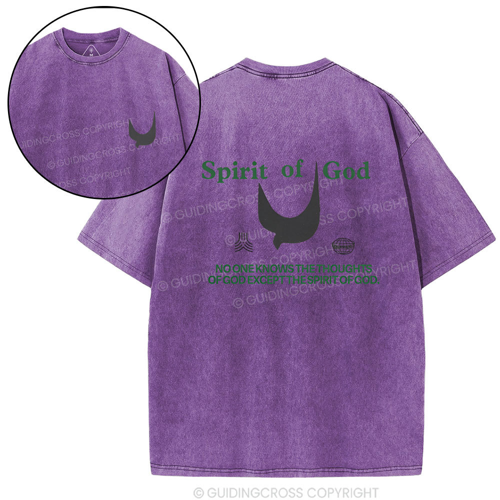 Spirit Of God Christian Washed T-Shirt