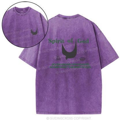 Spirit Of God Christian Washed T-Shirt