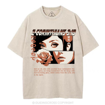 Spirit Of The Lord Chirstian Washed T-Shirt