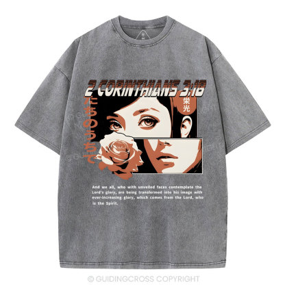 Spirit Of The Lord Chirstian Washed T-Shirt