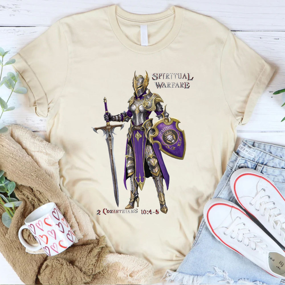Spiritual Warfare Christian T-Shirt