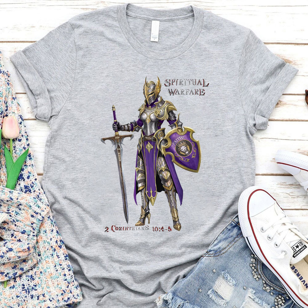 Spiritual Warfare Christian T-Shirt