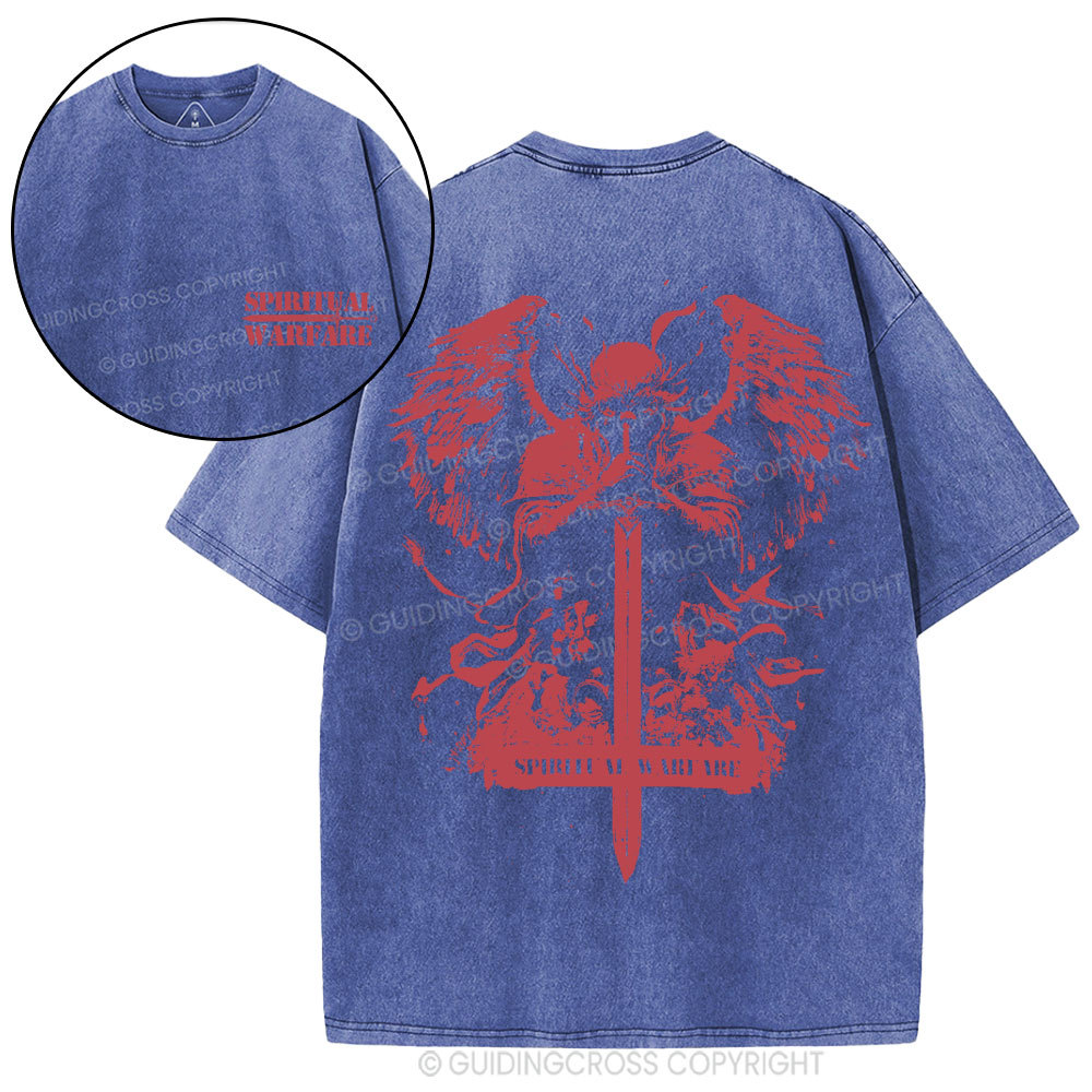 New-Sample Christian Washed T-Shirt Sale - GuidingCross