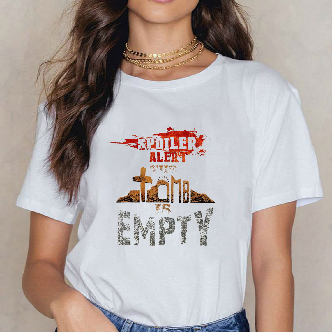 Spoiler Alert The Tomb Is Empty Christian T-Shirt