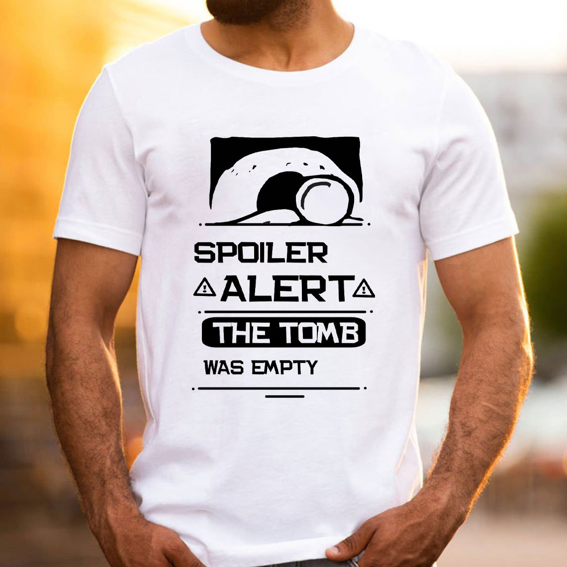Spoiler Alert The Tomb Was Empty Christian T-Shirt