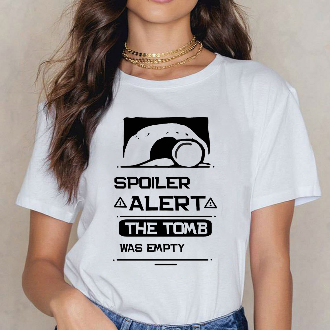 Spoiler Alert The Tomb Was Empty Christian T-Shirt