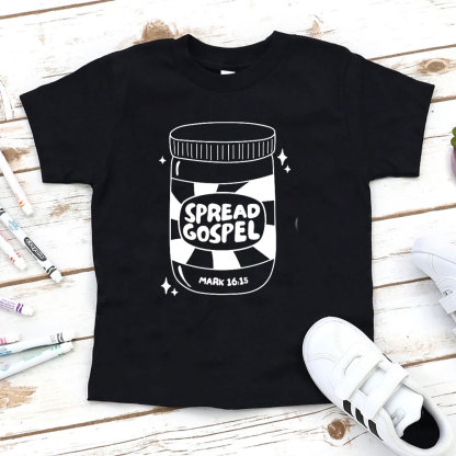 Spread Gospel Christian Kid T-Shirt