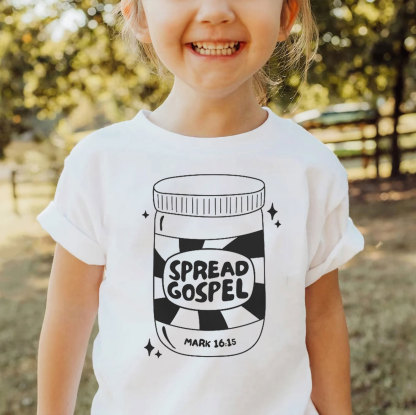 Spread Gospel Christian Kid T-Shirt