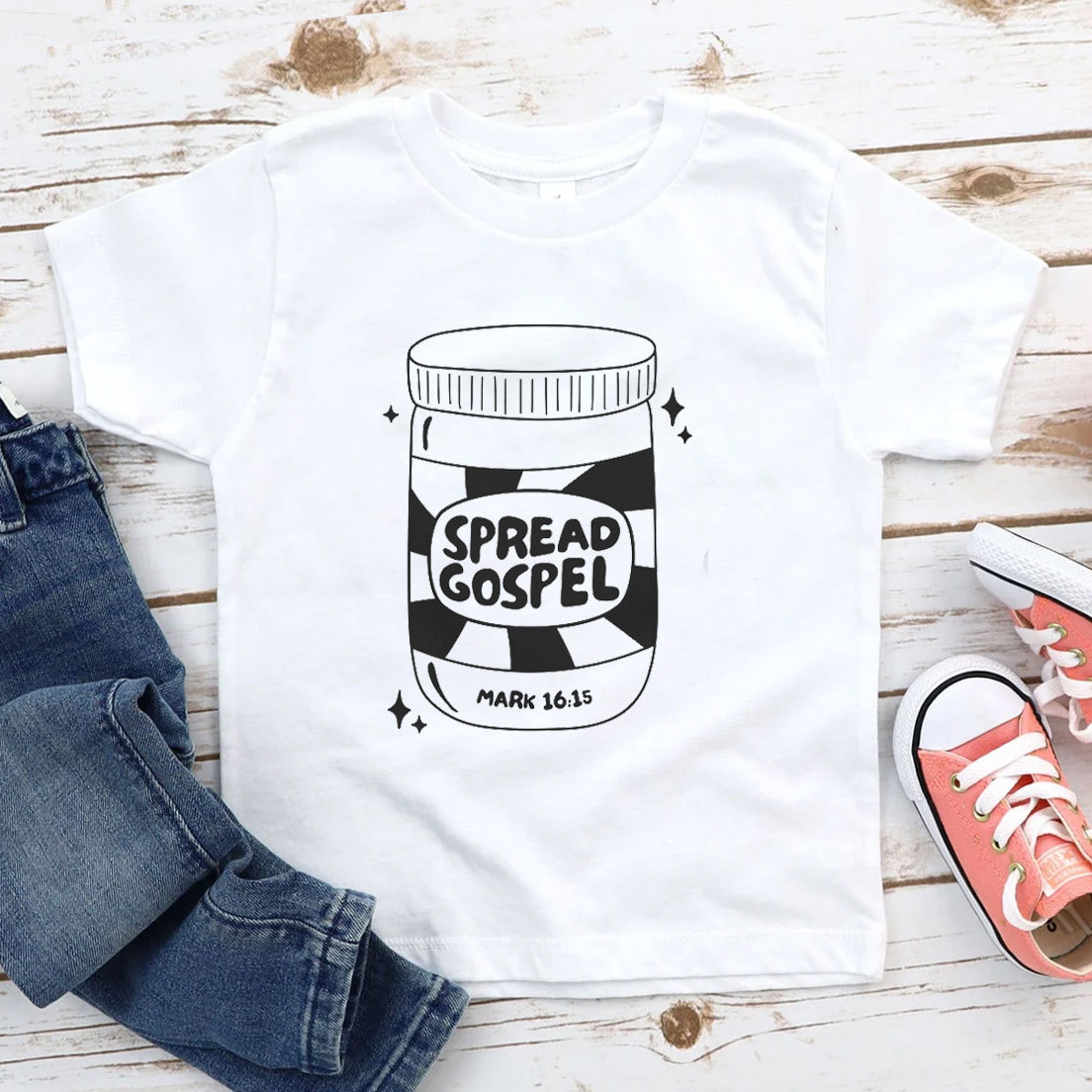 Spread Gospel Christian Kid T-Shirt