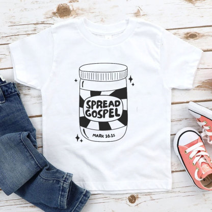 Spread Gospel Christian Kid T-Shirt