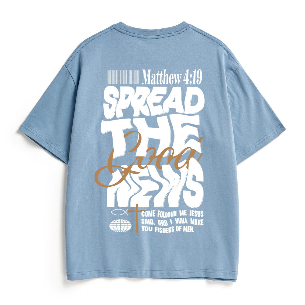 Spread The Good News Christian Heavy Cotton T-Shirt
