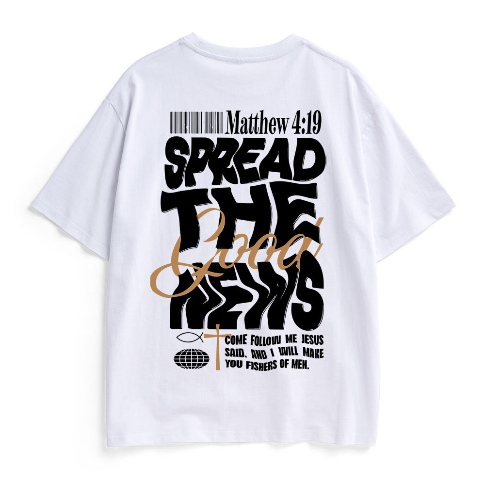 Spread The Good News Christian Heavy Cotton T-Shirt