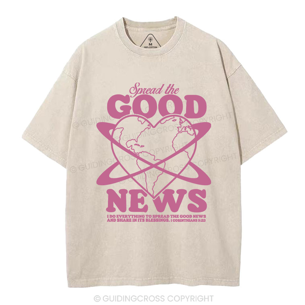 New-Sample Christian Washed T-Shirt Sale - GuidingCross