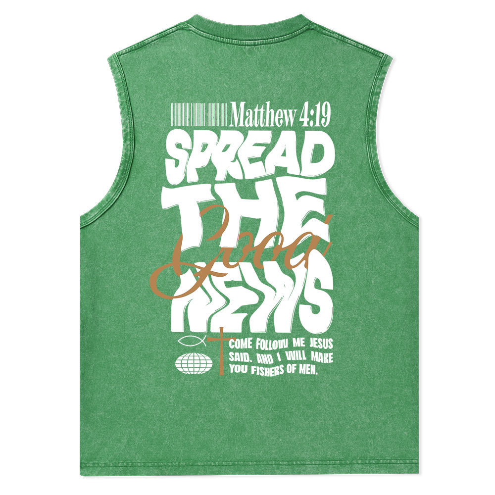 Sample Christian Washed Tank Top Sale - GuidingCross