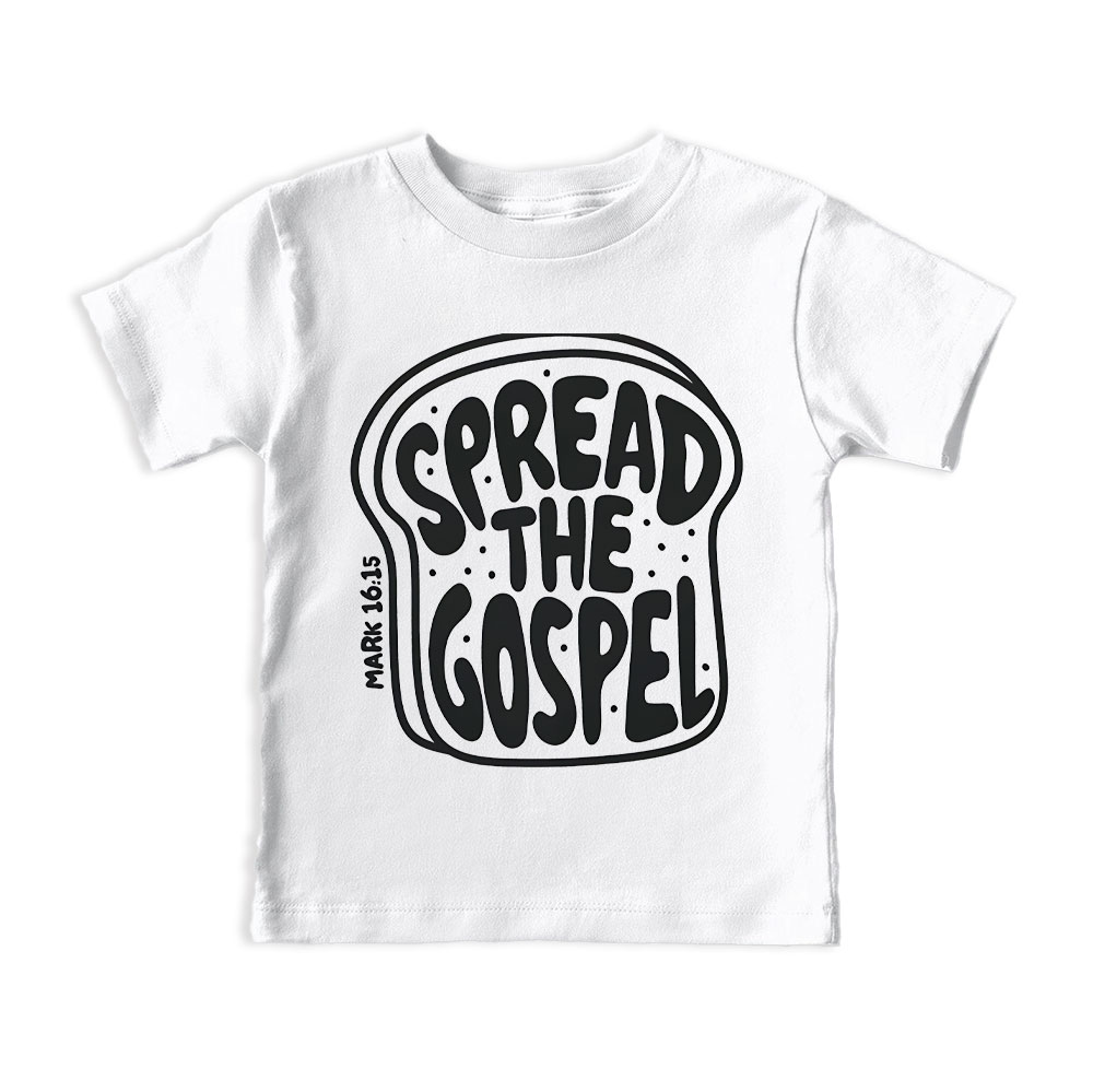 Spread The Gospel Christian Kid T-Shirt