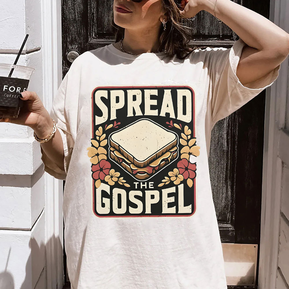 Spread The Gospel Christian Washed T-Shirt