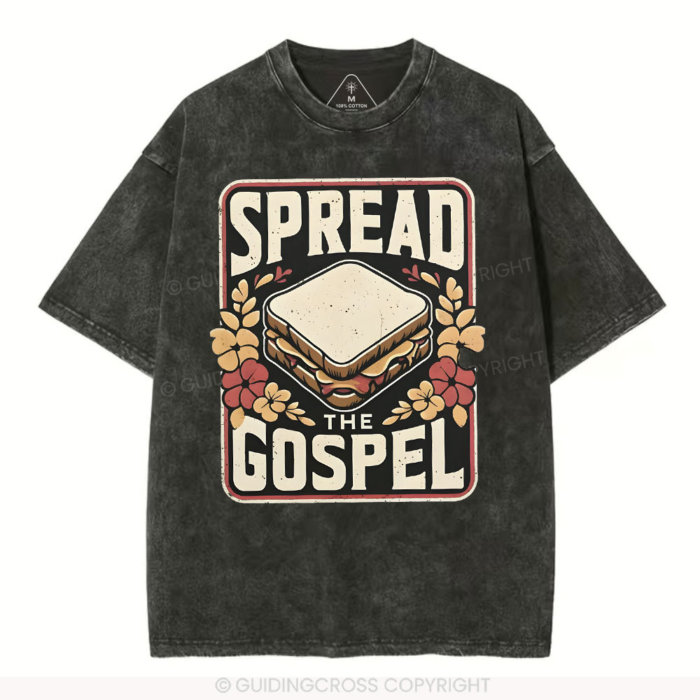 sample washed T-Shirt Sale - GuidingCross