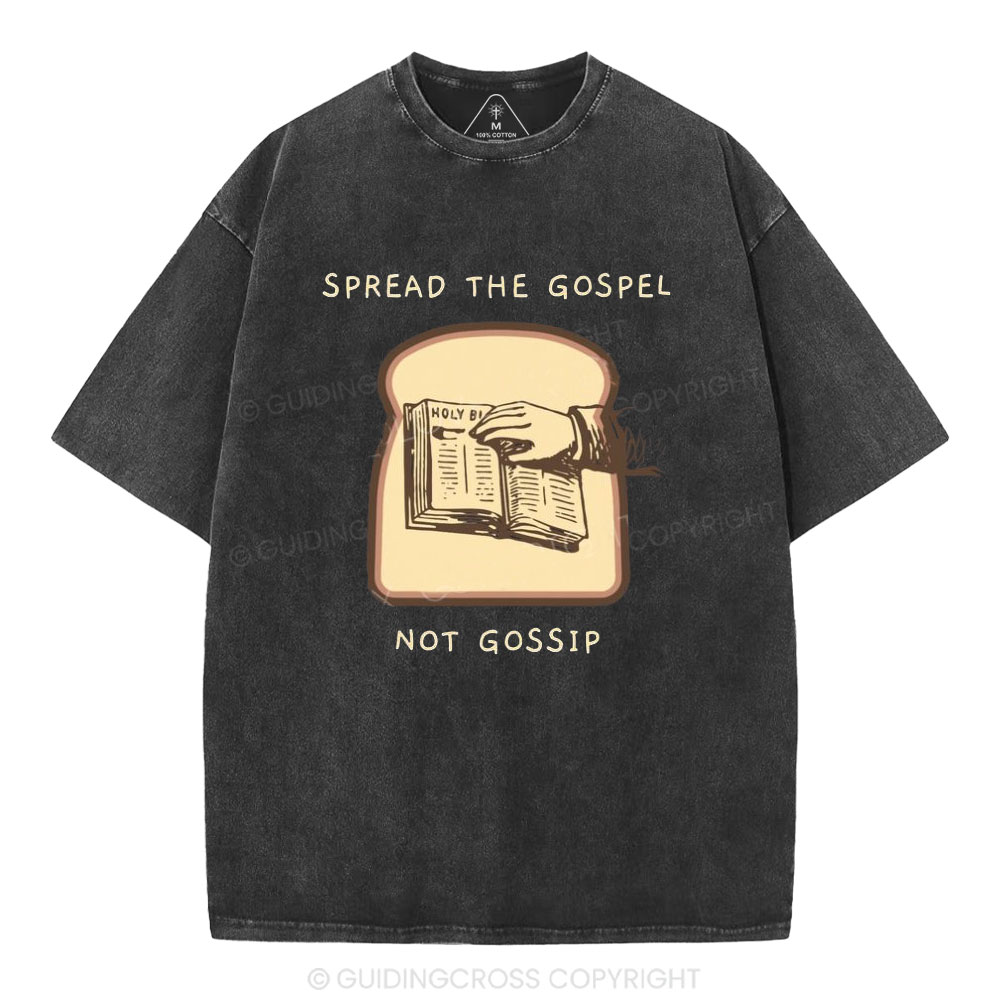 Spread The Gospel Christian Washed T-Shirt