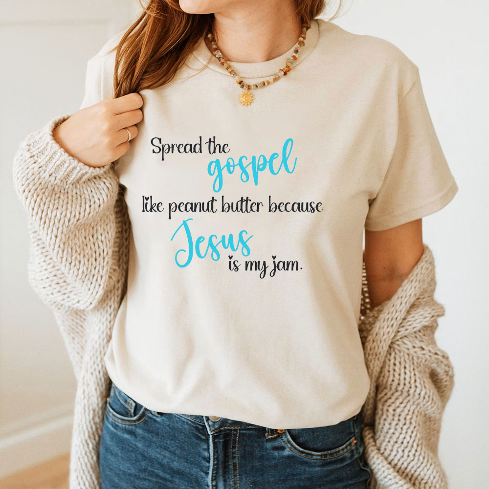 Spread The Gospel Graphic Christian T-Shirt