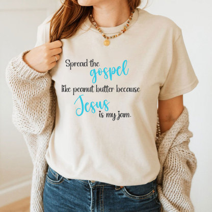 Spread The Gospel Graphic Christian T-Shirt