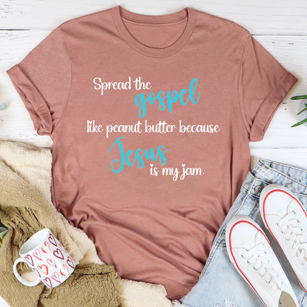 Spread The Gospel Graphic Christian T-Shirt