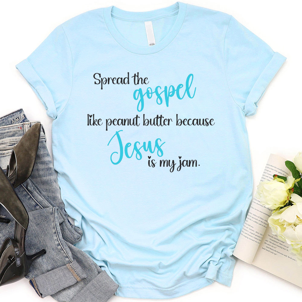 Spread The Gospel Graphic Christian T-Shirt