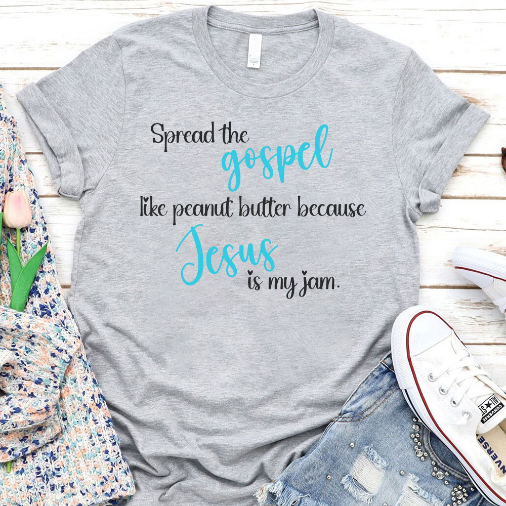 Spread The Gospel Graphic Christian T-Shirt