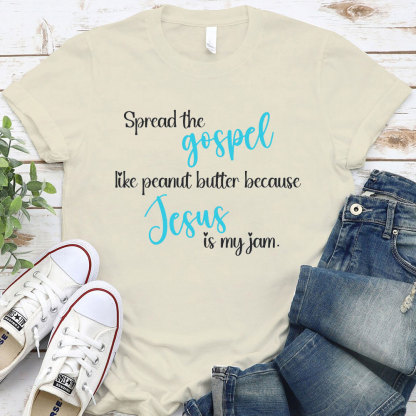 Spread The Gospel Graphic Christian T-Shirt