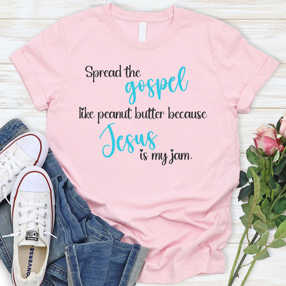 Spread The Gospel Graphic Christian T-Shirt