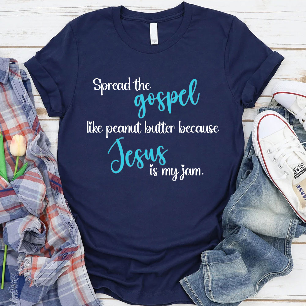 Spread The Gospel Graphic Christian T-Shirt