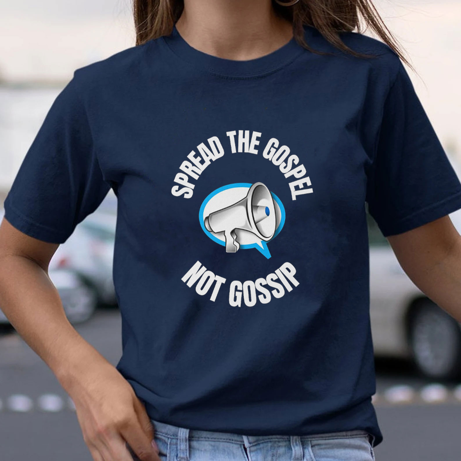Spread The Gospel Not Gossip Christian T-Shirt