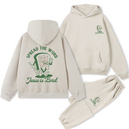 Spread The Lord Christian Fleece Hoodie Set