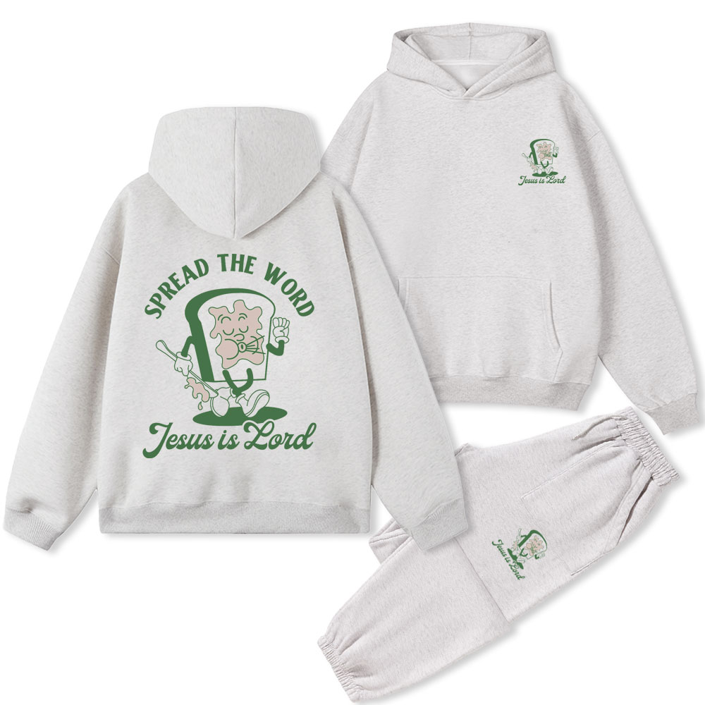 Spread The Lord Christian Fleece Hoodie Set