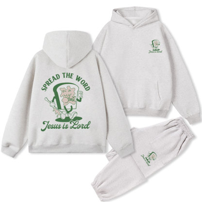 Spread The Lord Christian Fleece Hoodie Set