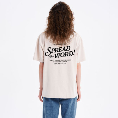 Spread The Word Christian Washed T-Shirt