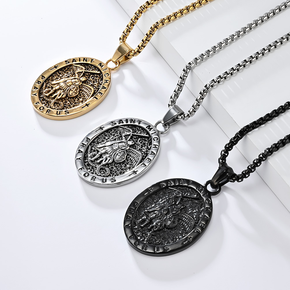St. Michael the Archangel Christian Necklace 