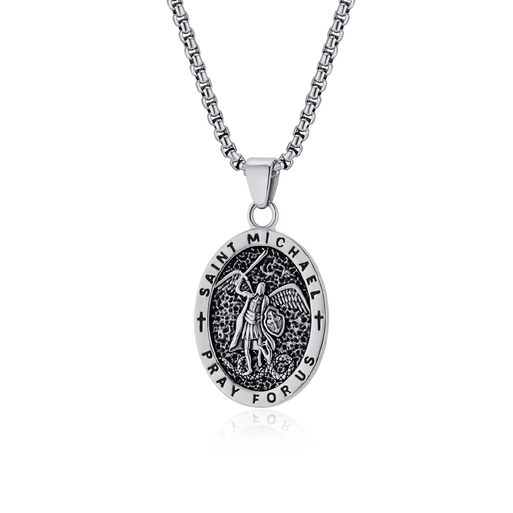 St. Michael the Archangel Christian Necklace 