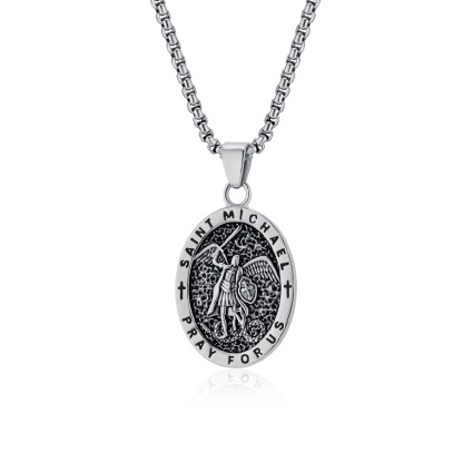St. Michael the Archangel Christian Necklace 