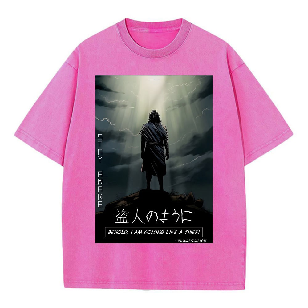 Stay Awake Chirstian Washed T-Shirt