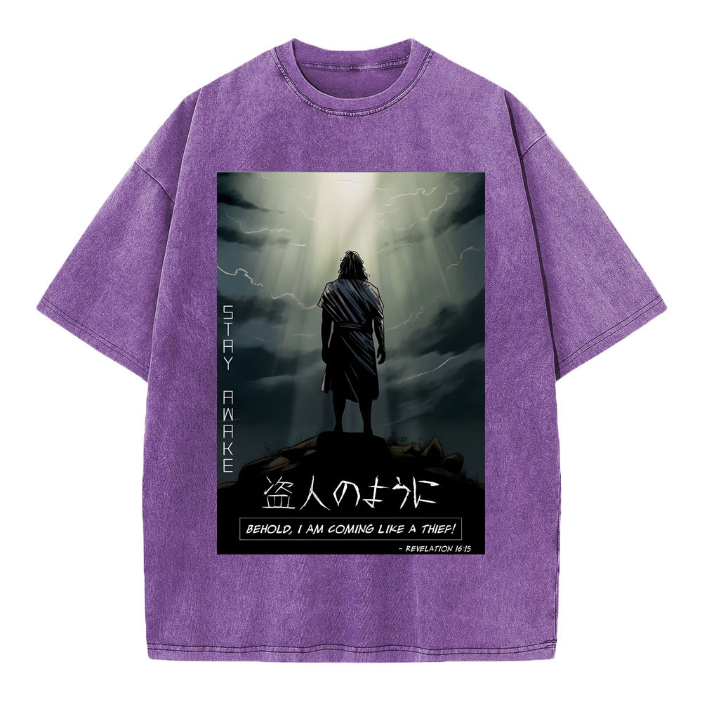 Stay Awake Chirstian Washed T-Shirt