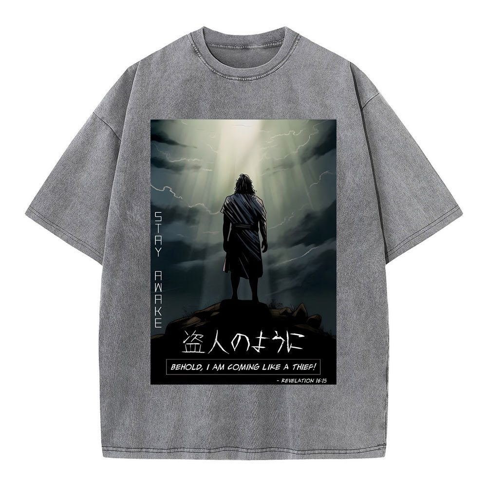 Stay Awake Chirstian Washed T-Shirt