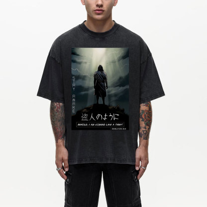 Stay Awake Chirstian Washed T-Shirt